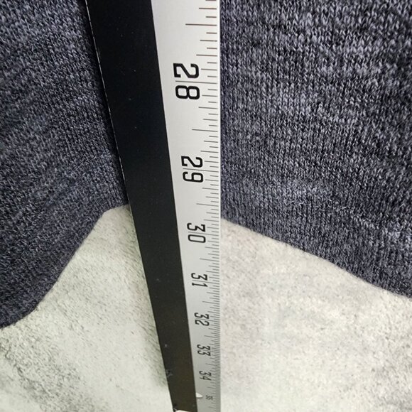 Mens Gray Marc Anthony Slim Fit Henley Shirt Long Sleeve Cotton Blend Size XL - Picture 7 of 8